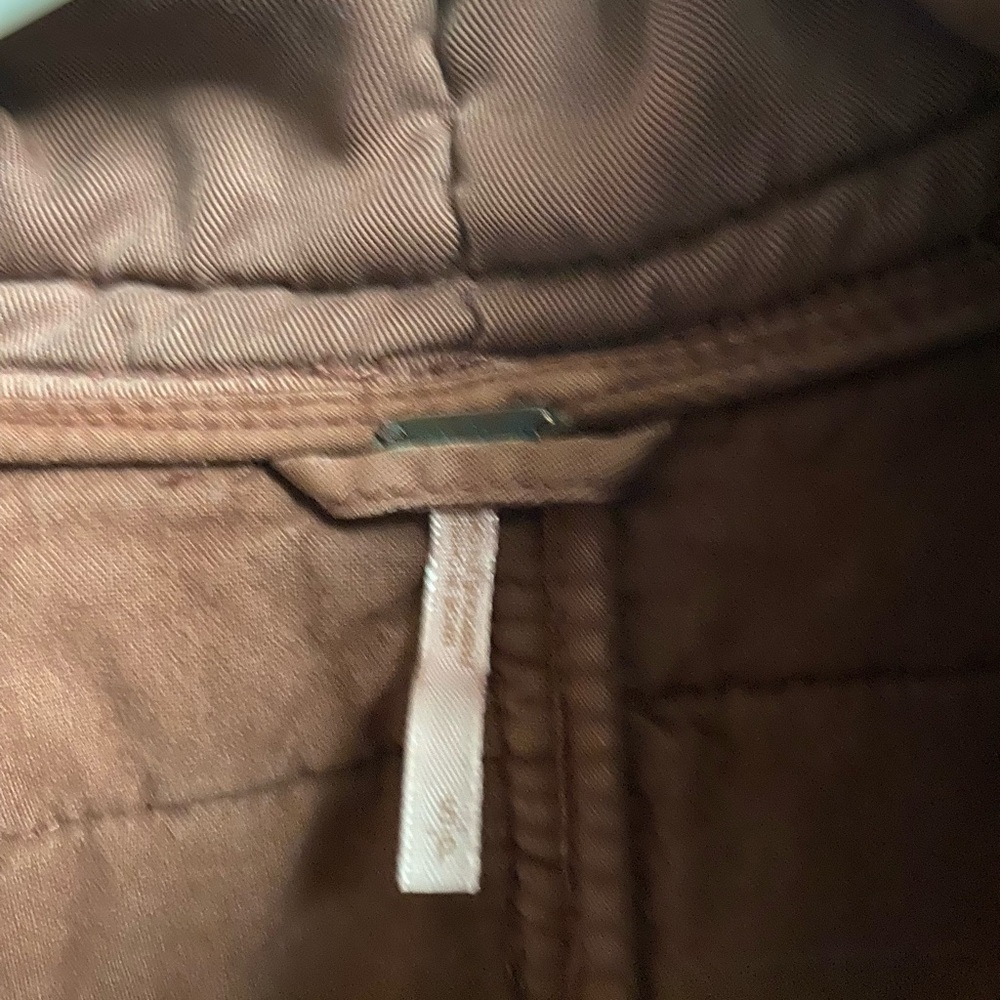 Rust Quilted Jacket - Picture 3 of 5